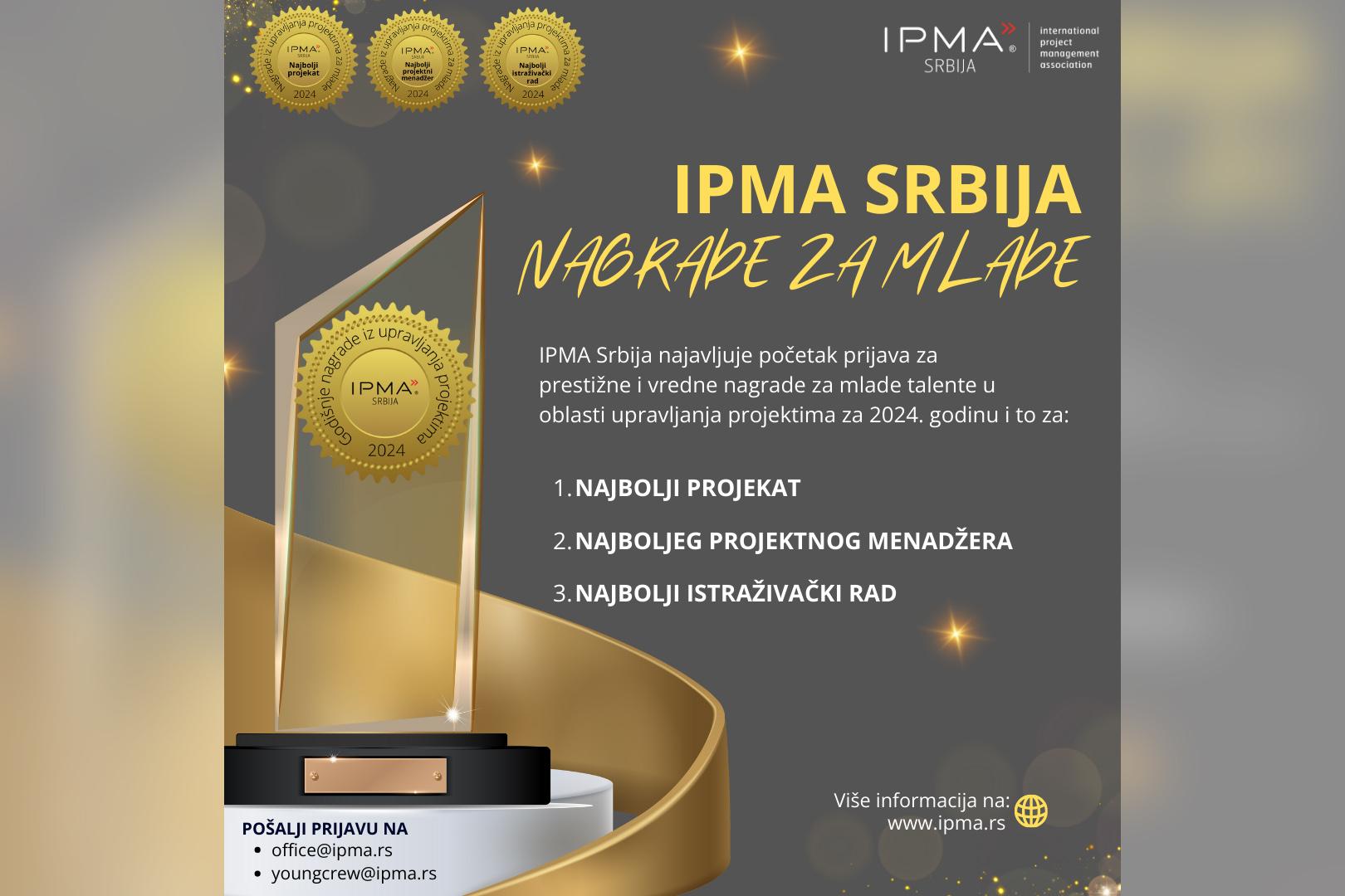 IPMA Србија: Награде за младе